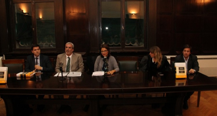 Carlos Calvo Costa, Carlos Eduardo Tambussi, Fabiana Schafrik, Silvina Alonso y Fernando Blanco Muio