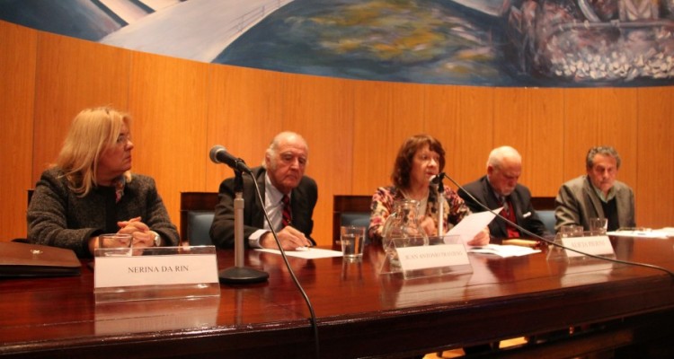 Nerina Da Rin, Juan Antonio Travieso, Alicia Pierini, Carlos Constenla y Carlos Bonicatto