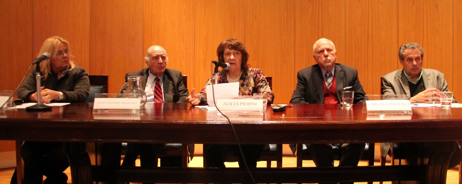 Nerina Da Rin, Juan Antonio Travieso, Alicia Pierini, Carlos Constenla y Carlos Bonicatto