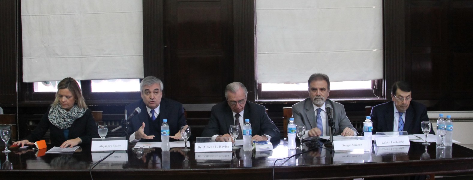 Ana C. Alonso, Alejandro Miller, Alfredo L. Rovira, Sergio Surez y Rubn Luchinsky