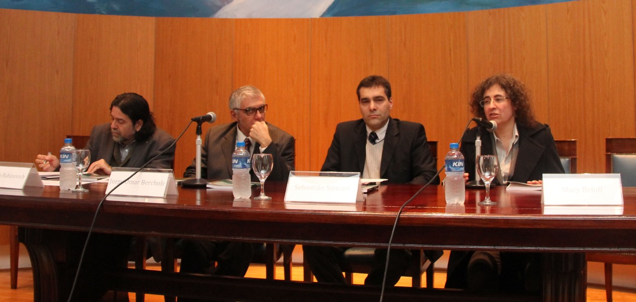 Ricardo Rabinovich-Berkman, Jorge O. Bercholc, Sebastin Sancari y Mary Beloff