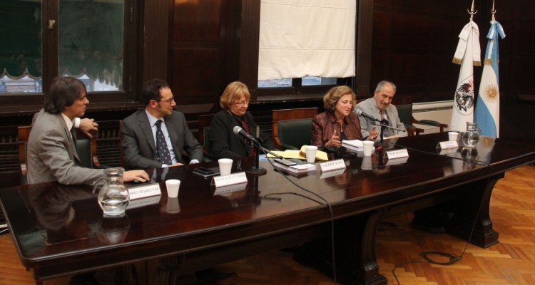 Andrs Harfuch, Gustavo Letner, Valerie P. Hans, Shari S. Diamond y Edmundo Hendler