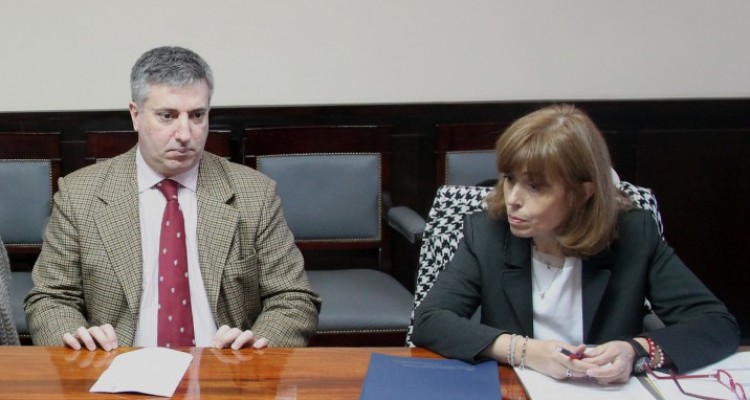 Matas Crolla, Mara Eugenia Marichal, Juan Sluman y Sandra C. Negro