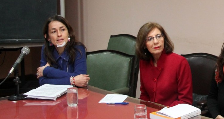 Laura Pautassi, Patricia Aguirre, Andrea Solans y Maximiliano Carrasco