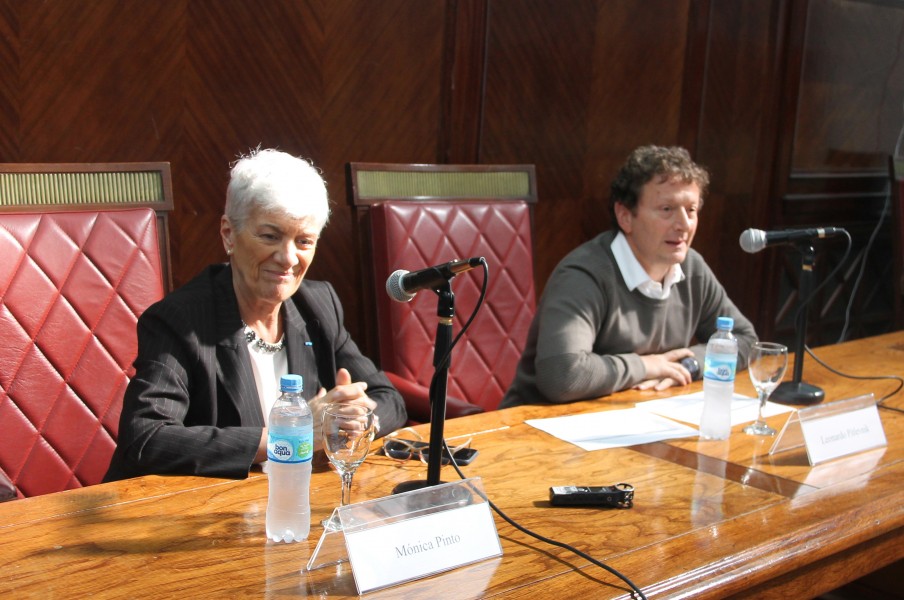 Mnica Pinto y Leonardo Pitlevnik