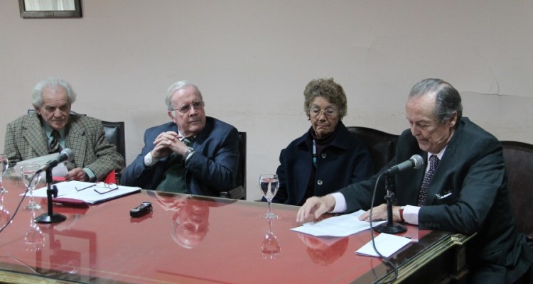 Federico Carman, Tulio Ortiz, Hortensia Gutirrez Posse y Alberto Gabrielli
