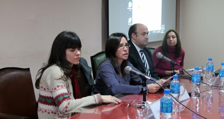 Luciana Scotti, Laura N. Lora, Osvaldo Pitrau y Andrea Gastrn