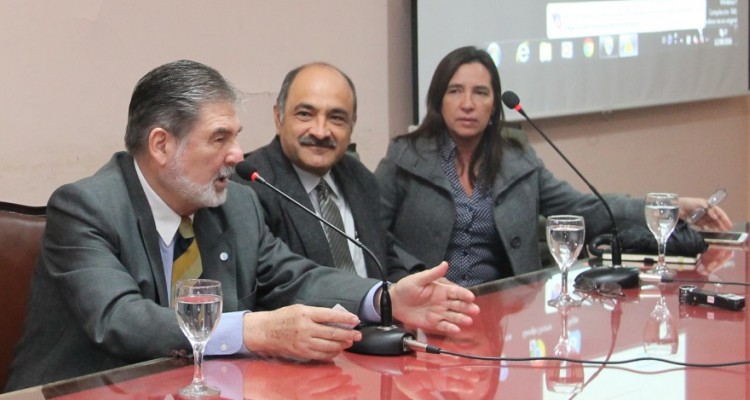 Enrique del Percio, Carlos Crcova, Ricardo Salas Porras y Laura Lora
