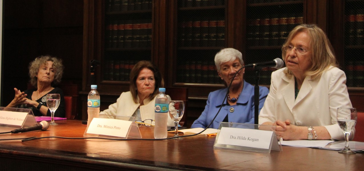 Alicia Ruiz, Elena Highton de Nolasco, Mnica Pinto e Hilda Kogan