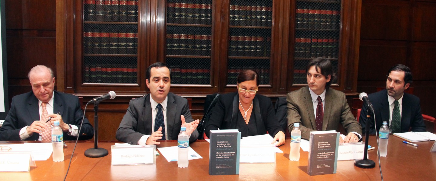 Ral E. Vinuesa y Rodrigo Polanco, Silvina Gonzalez Napolitano, Facundo Prez Aznar y Francisco Leturia