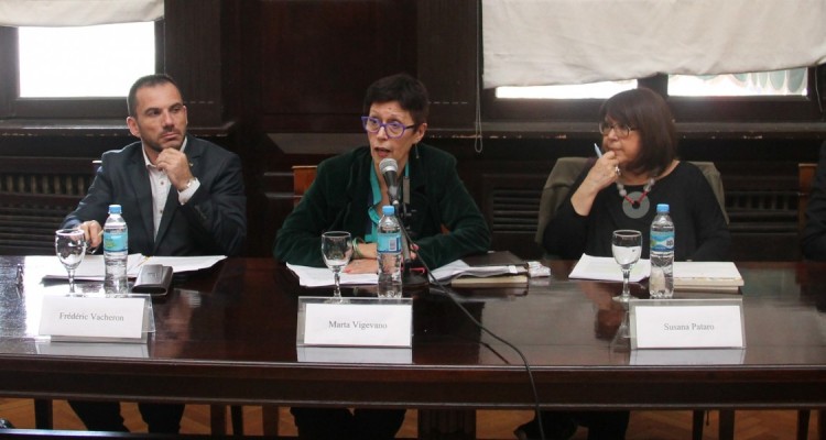 Lucía Belén Araque, Frederic Vacheron, Marta Vigevano, Susana Pataro y Sebastián Green Martínez
