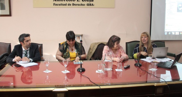 Maximiliano Nitto, María Minatel, María Susana Ciruzzi y Marisa Aizenberg