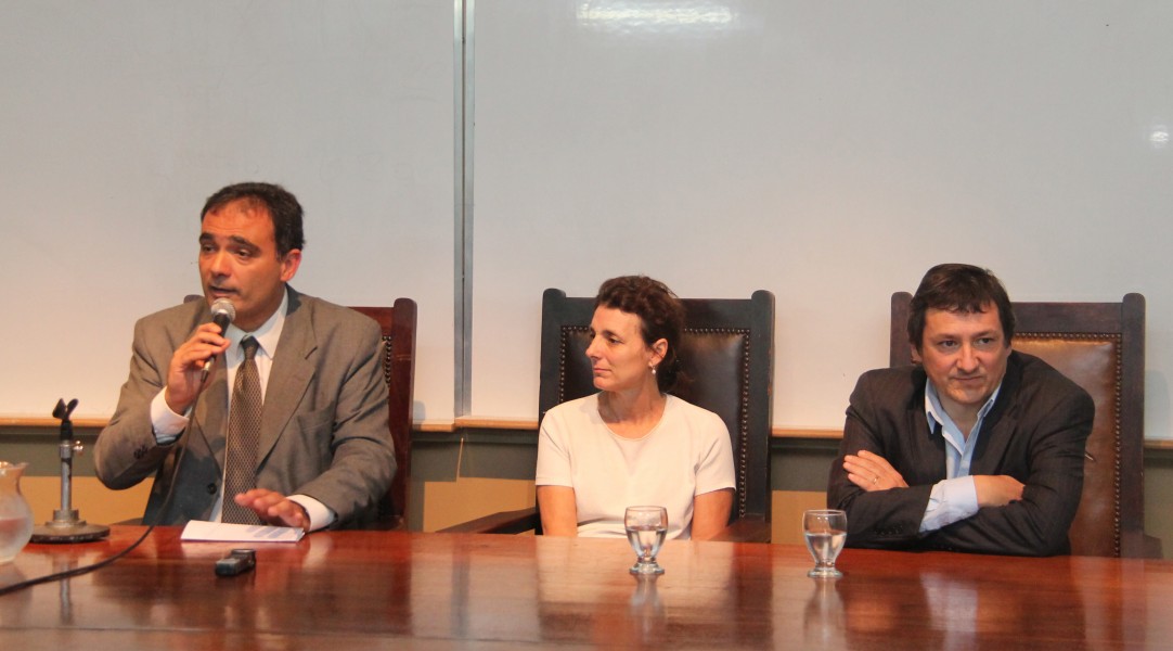 Juan Antonio Seda, Valentina Delich y Andrs Delich