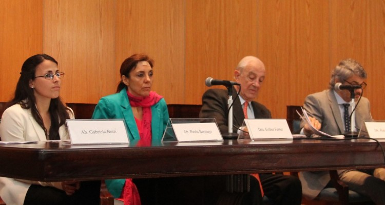 Gabriela Butti, Paula Bermejo, Esther Ferrer de Fernndez, Ral Etcheverry, Leandro Vergara y Sergio Bregliano