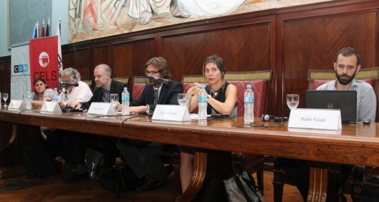 Marcela Creciente, Eduardo Reese, Chris Grove, Martn Sigal, Leilani Farha y Pablo Vitale