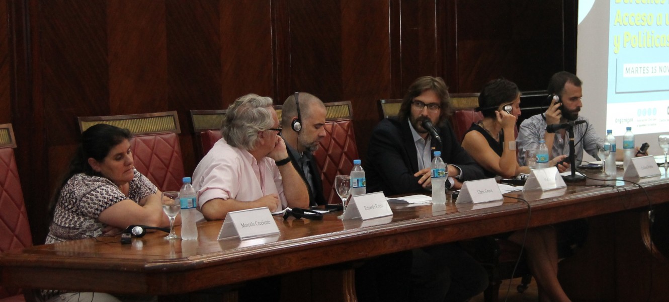 Marcela Creciente, Eduardo Reese, Chris Grove, Martn Sigal, Leilani Farha y Pablo Vitale