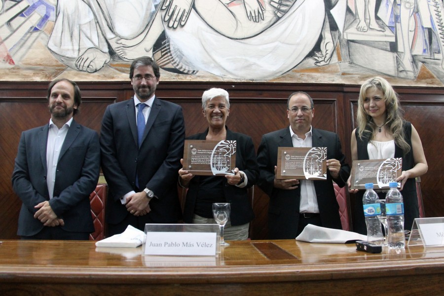 Enzo Pagani, Carlos Mas Velez, Mnica Pinto, Oscar Zoppi y Virginia Badino