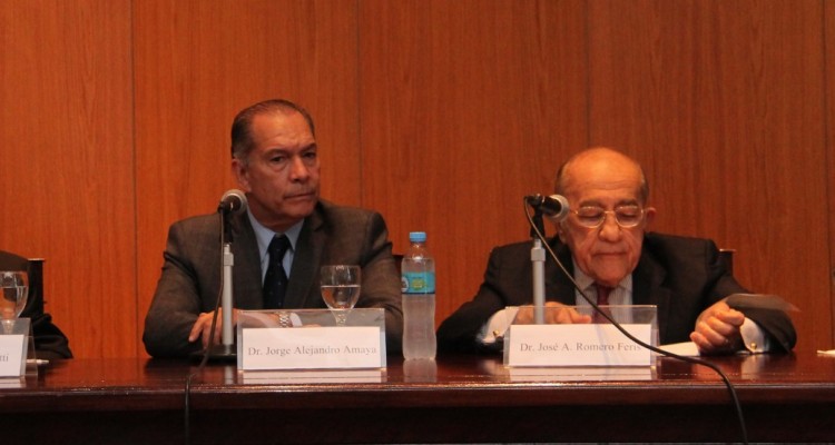 Horacio Sanguinetti, Jorge A. Amaya y Jos A. Romero Feris