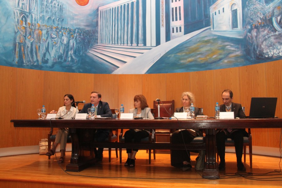 Luciana Gil, Patricio Degiorgis, Sandra Negro, Lorenza Sebesta y Davide Caocci