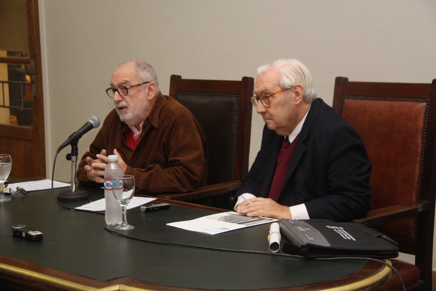 Mario Ackerman y Ricardo Guibourg