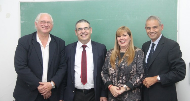 Alan Gobato, Juan Fuselli, Marisa Aizenberg y Roberto Debbag