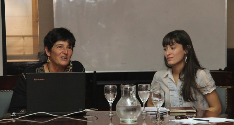 Mara Marta Bunge y Florencia Mascioto