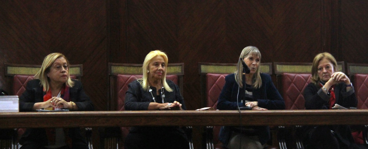 Silvia L. Coria, Beatriz Krom, Silvia Nonna y Leila Devia