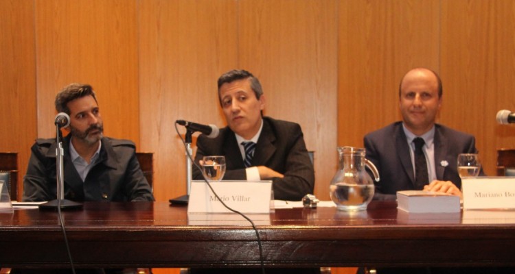 Pablo Turano, Mario Villar y Mariano Borinsky
