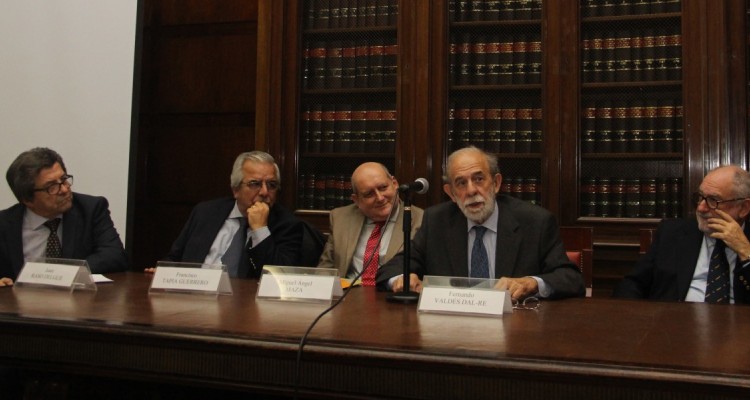 Juan Delgue, Francisco Tapia Guerrero, Miguel ngel Maza, Fernando Valds Dal-Re y Mario Ackerman