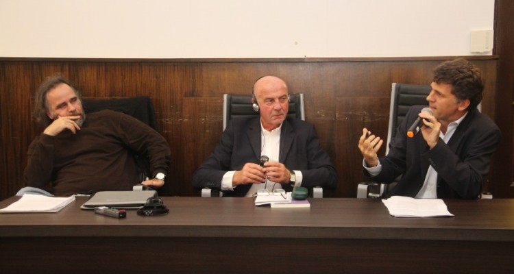 Rodrigo Codino, Roger Matthews y Gabriel Ignacio Anitua