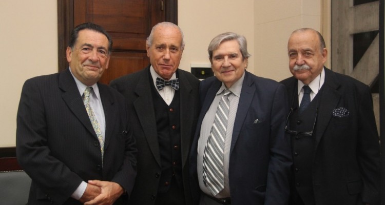 Pedro Marcos Rougs, Jorge R. Vanossi, Alberto Bueres y Jos Osvaldo Cass