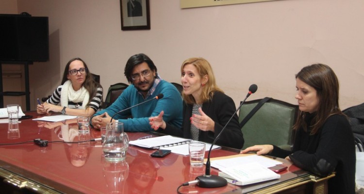 Claudia Daniel, Sergio Morresi, Pilar Arcidicono y Carla Zibecchi