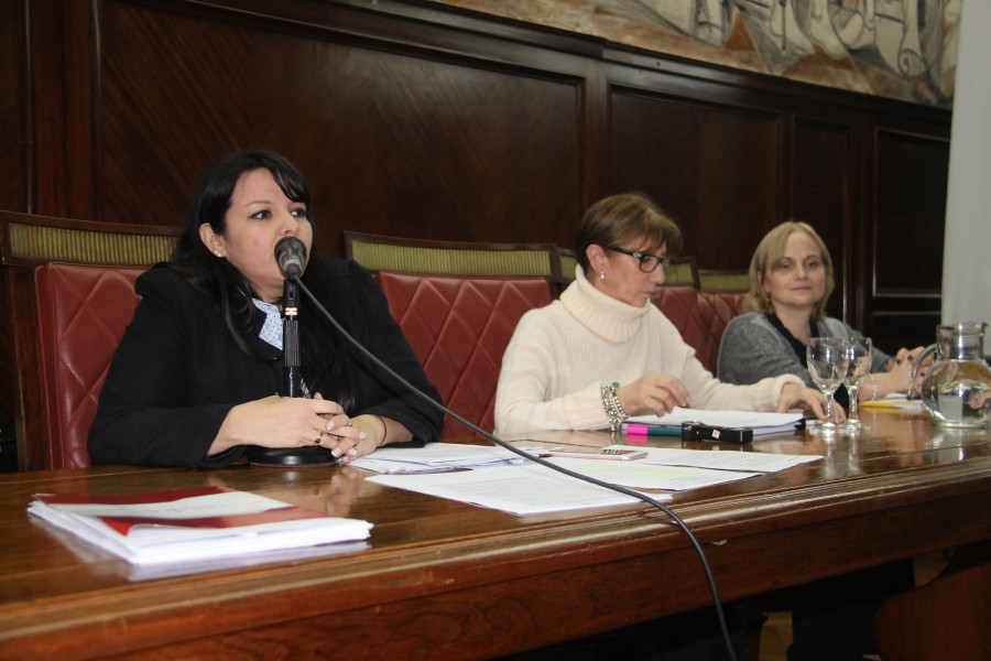 Julia Gmez, Graciela Stasevich y Ana Rojas de Anezn