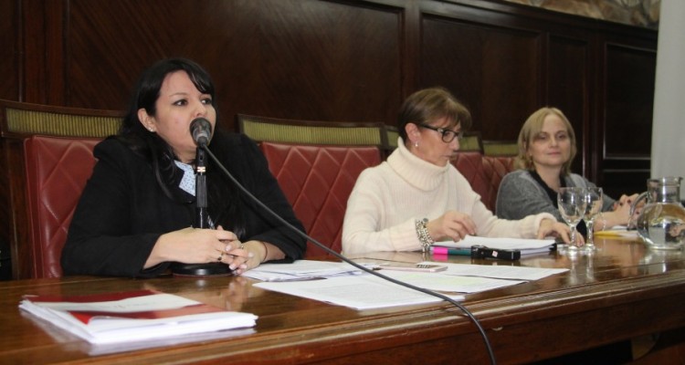 Julia Gmez, Graciela Stasevich y Ana Rojas de Anezn