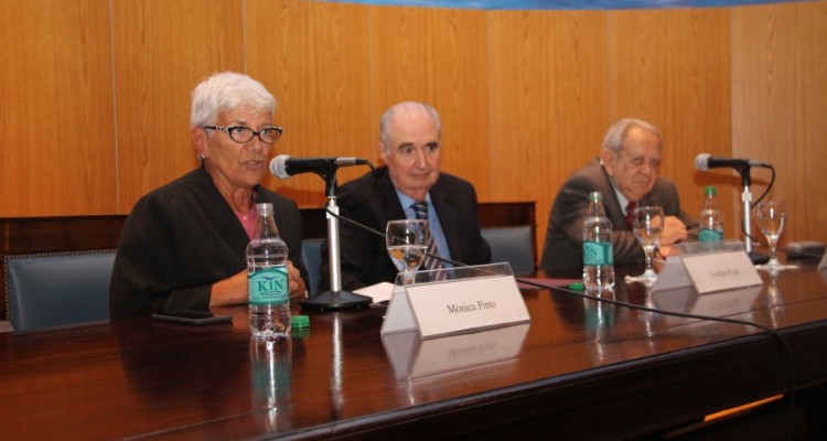 Mnica Pinto, Esteban Righi y Salvador D. Bergel