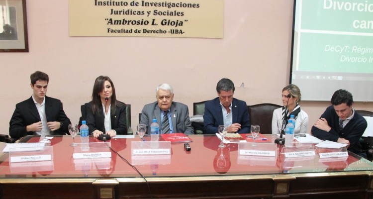 Cristian Ragucci, Silvina Munilla, Jos Bielecki, Marcelo Calabrese, Ma. A. Navarro Lahitte y Lucas Bellotti San Martin