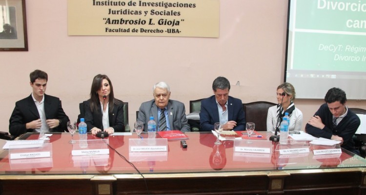 Cristian Ragucci, Silvina Munilla, Jos Bielecki, Marcelo Calabrese, Ma. A. Navarro Lahitte y Lucas Bellotti San Martin