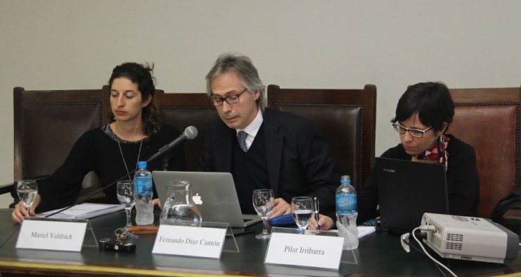 Mariel Viladrich, Fernando Daz Cantn y Pilar Irribarra