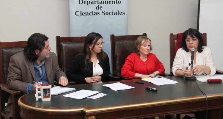 Ricardo Rabinovich-Berkman, Brenda Espieira, Elizabeth Silva y Natalia Stringini