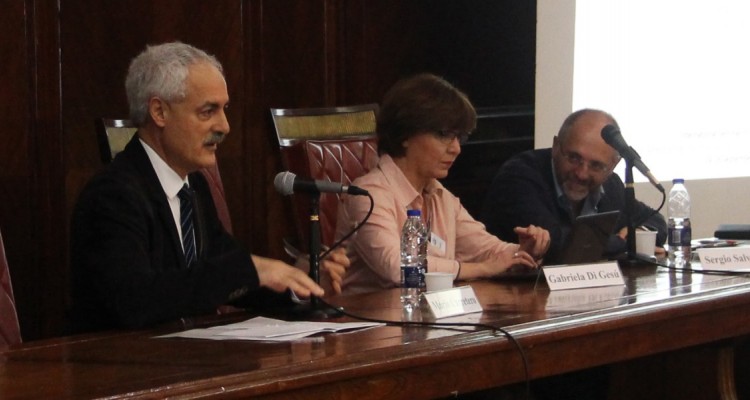 Mario Carretero, Gabriela Di Ges y Sergio Salvatore