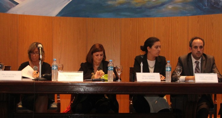 Mara Alejandra Merlo, Claudia Celerier, Mara Luisa Storani, Jazmn Blanchimann, Agustn Fabbricatore y Andrea Mensa