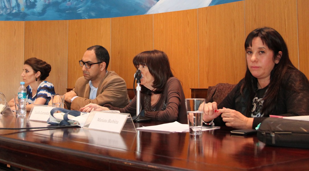 Julieta Di Corleto, Gustavo Beade, Lucila Larrandart y Mariana Barbitta