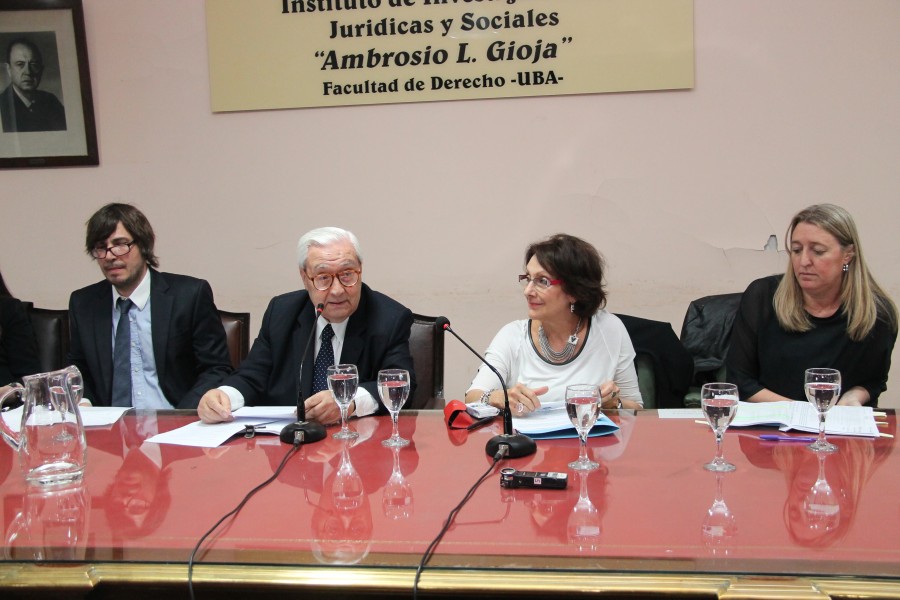 Mariano Candal, Ricardo Guibourg, Elsa Porta y Cecilia Murray