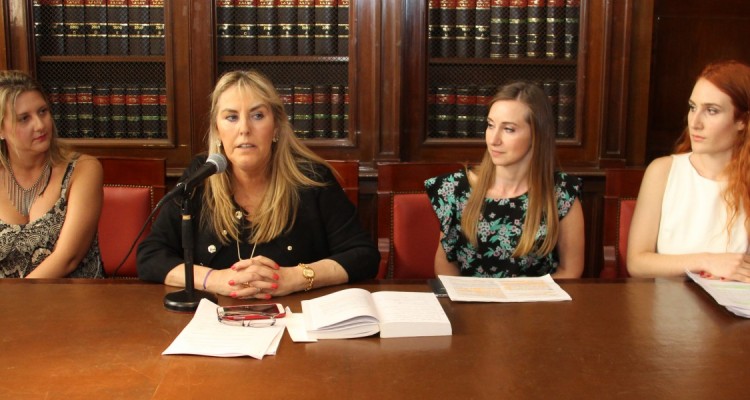 Bibiana Lourdes Blanco, Maria Raquel Hermida Leyenda, Paola Podrecca y Greta Galvao Ter-Akopian