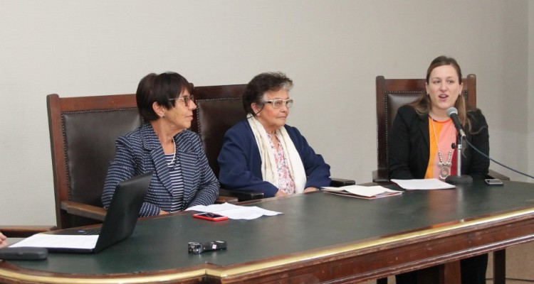 Gabriel Bedrossian, Adriana Wagmaister, Delma Cabrera y Romina Gaggia