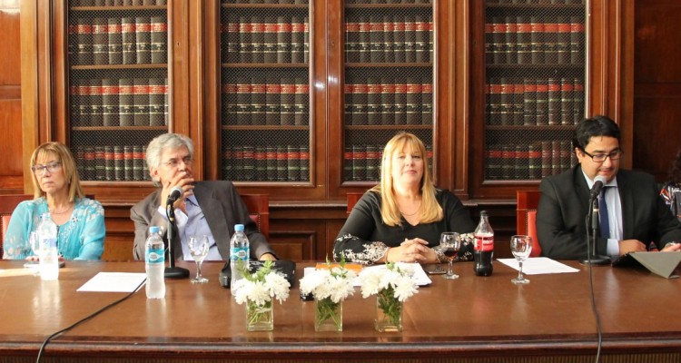 Viviana Bonpland, Alberto Bozzolo, Marisa Aizenberg y Marcos Ibarra