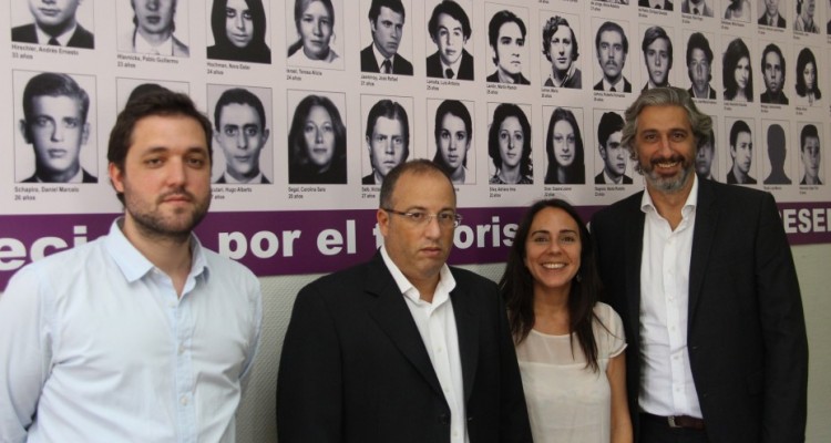 Francisco Alfonsn, Oscar Zoppi, Valeria Thus y Juan Pablo Mas Velez