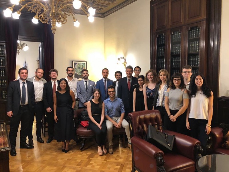 Estudiantes de la carrera de Abogaca participaron de una nueva edicin del Programa de capacitacin institucional (PROCAI)