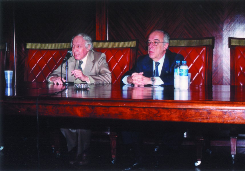 Flix Schuster y Atilio Alterini