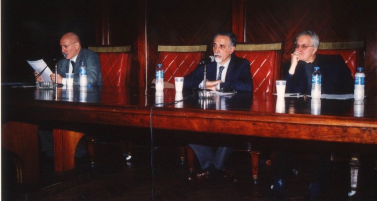 Daniel Brauer, Eduardo Molina Quiroga y Hugo Vezzeti